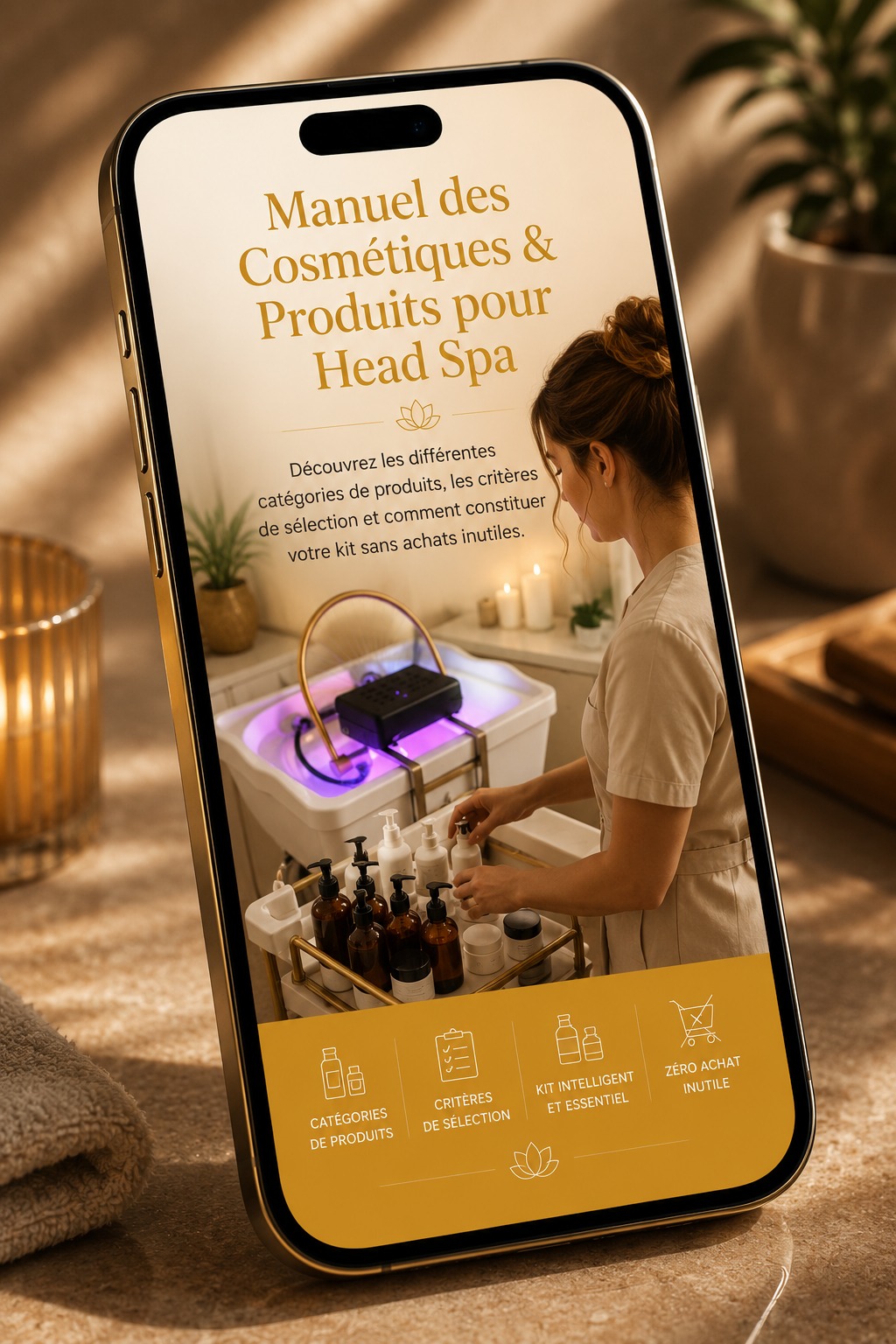 Manual de Cosméticos & Produtos para Head Spa