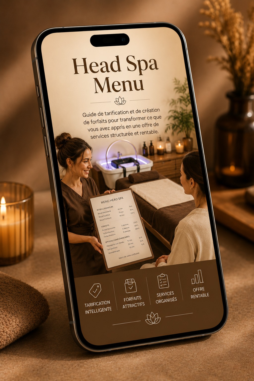 Head Spa Menu